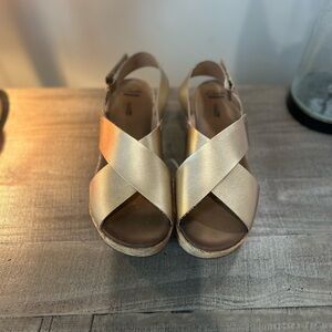 Clark’s wedge sandals